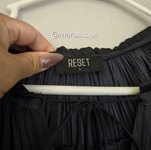 Reset By Jane Long Short Sleeve Ruffle Kianna Dress - Picture 5 of 8